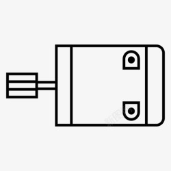 机器电动机电动机发电机机器图标高清图片