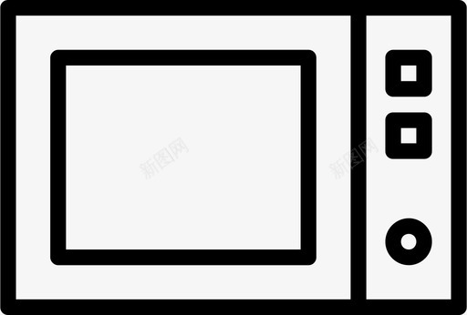我爱烹饪微波炉电器烹饪图标图标