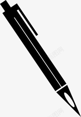 作家钢笔工具作家图标图标