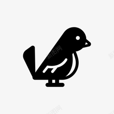 鸟动物长尾鹦鹉图标图标