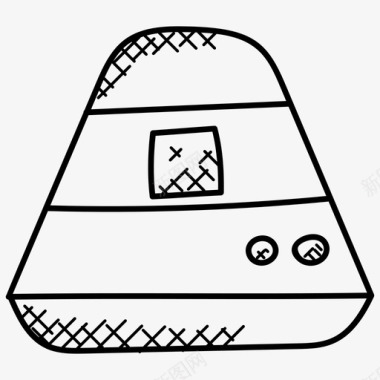 不明飞行物飞碟宇宙飞船图标图标