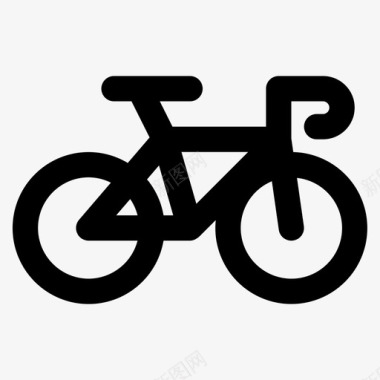 自行车环保车辆图标图标