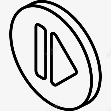 古画轴跳过要素iso图标图标