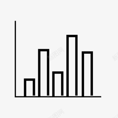 饼状统计图表分析条形图图标图标