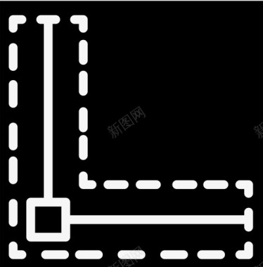 方形写字板方形连接创建图标图标