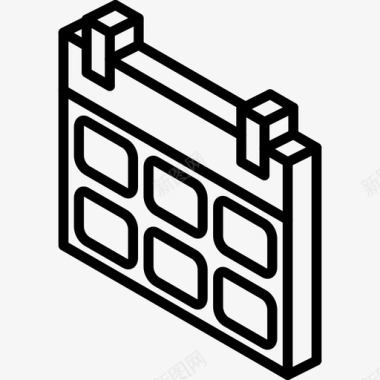日历设计日历要素iso图标图标