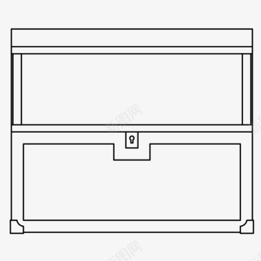 储藏箱子笼子保险箱图标图标