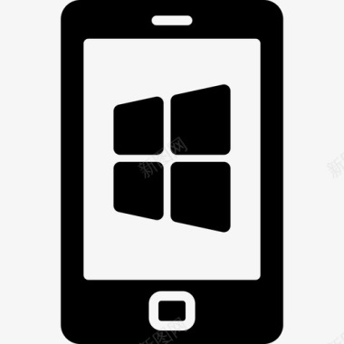 手机技术智能手机上的Windows图标图标