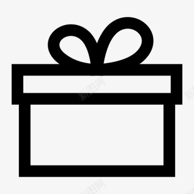 直播间礼物icon礼物礼盒礼物盒图标图标