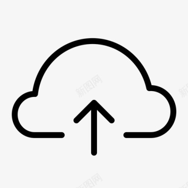云上传箭头用户界面基本lipo大纲图标图标