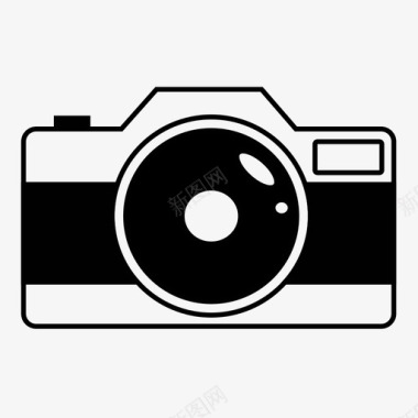 旧相机照片摄影图标图标