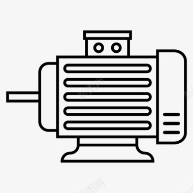 玫瑰PNG图电动机发电机机器图标图标