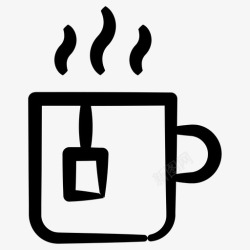 茶墨水茶热茶墨水生意第三卷图标高清图片