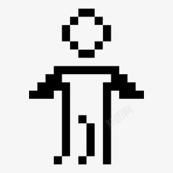 人象象人象人进化图标高清图片