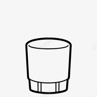 酒烧酒杯酒酒瓶玻璃图标图标