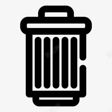 删除垃圾桶移动垃圾桶图标图标