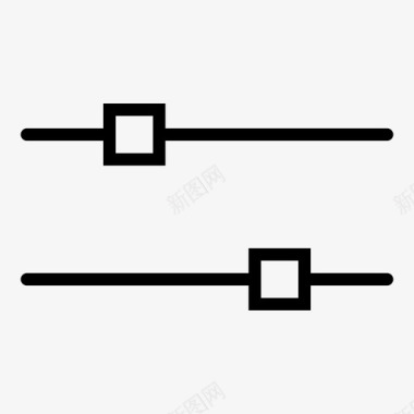 方面控制设置调整控制图标图标