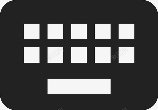 电子琴键盘键盘图标