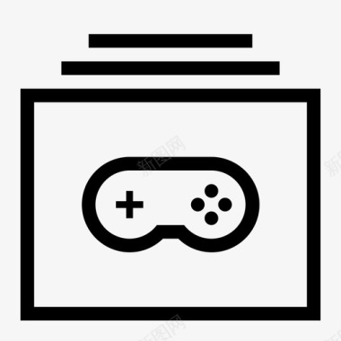 游戏文件夹控制器游戏板图标图标