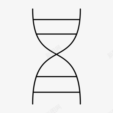 多彩DNAdna生物学教育图标图标