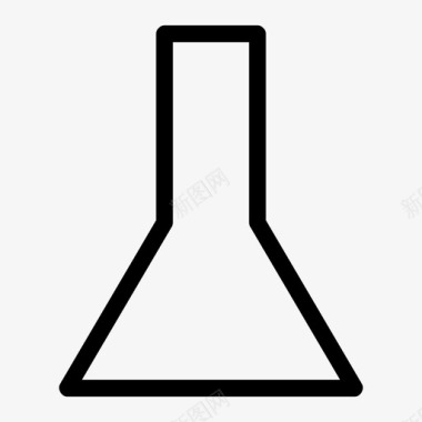 实验室海报烧瓶实验实验室图标图标