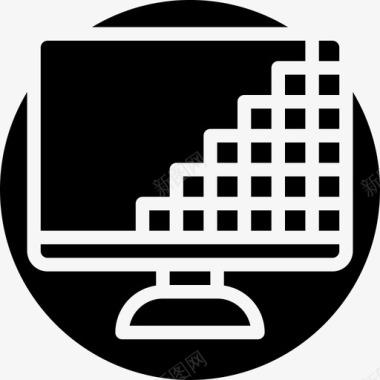 监视器屏幕分辨率电脑基本装备图标图标