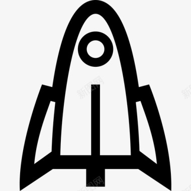 外太空船火箭航天飞机太空船图标图标