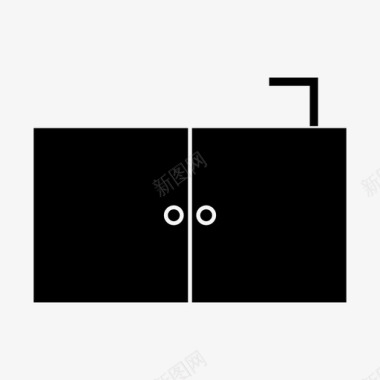 水槽橱柜厨房图标图标