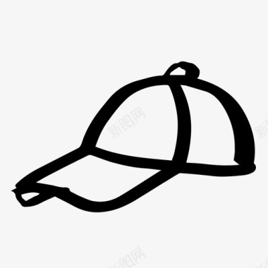 棒球帽帽子夏季图标图标