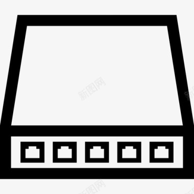网络交换机计算机硬件概述图标图标