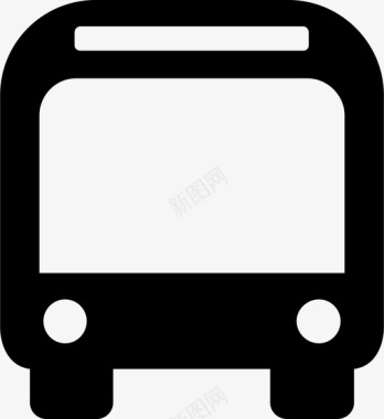 公共交通标识公共汽车公共汽车学校驾驶图标图标