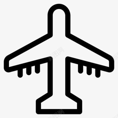 交通工具飞机飞机交通工具旅行图标图标