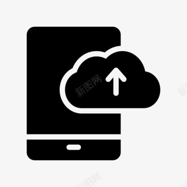 云上传失败云开发移动图标图标