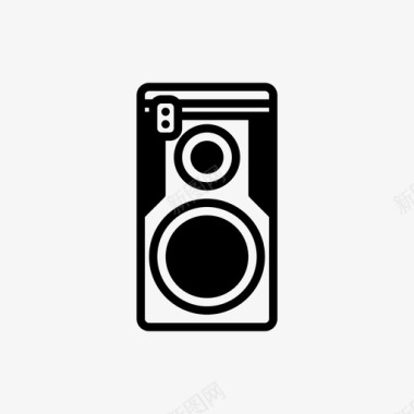 复古相机经典相机老相机图标图标