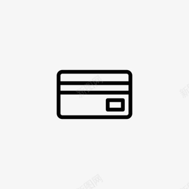 支付卡信用卡自动取款机借记卡图标图标