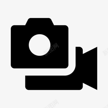 照片照相机设备照片图标图标