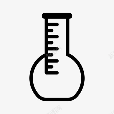 小说封面设计佛罗伦萨烧瓶化学实验室试管图标图标