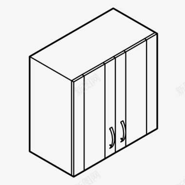 可拆卸办公桌橱柜办公桌抽屉图标图标