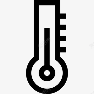 室内看室外温度计室内水银图标图标