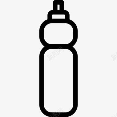 一瓶水食物体育用品图标图标