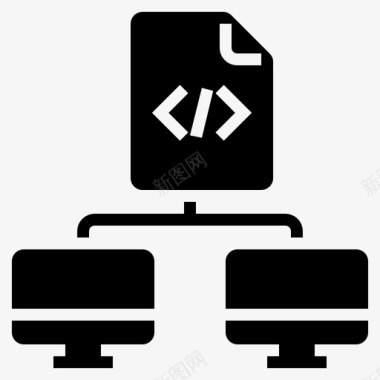 APP软件网络编程云计算软件开发图标图标
