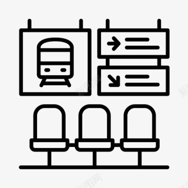 火车摄影照片铁路旅程终点站图标图标