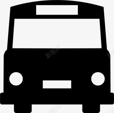 公共交通标识公共汽车驾驶公共交通图标图标