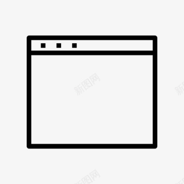 网页浏览器网页模板图标图标