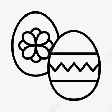 寻找投资者复活节彩蛋复活节巧克力寻找复活节彩蛋图标图标