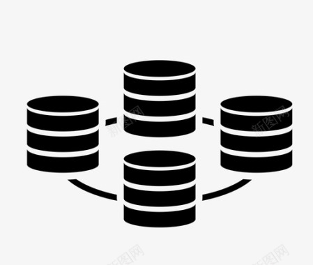 服务器服务器大数据图标图标