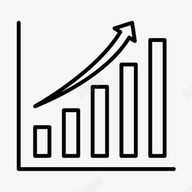 创意信息图表条形图分析图表图标图标