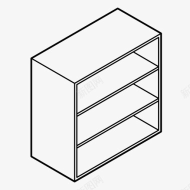 抽屉办公桌橱柜办公桌抽屉图标图标