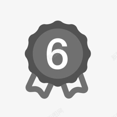 排名排名6图标