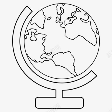 星球地球星球全世界图标图标